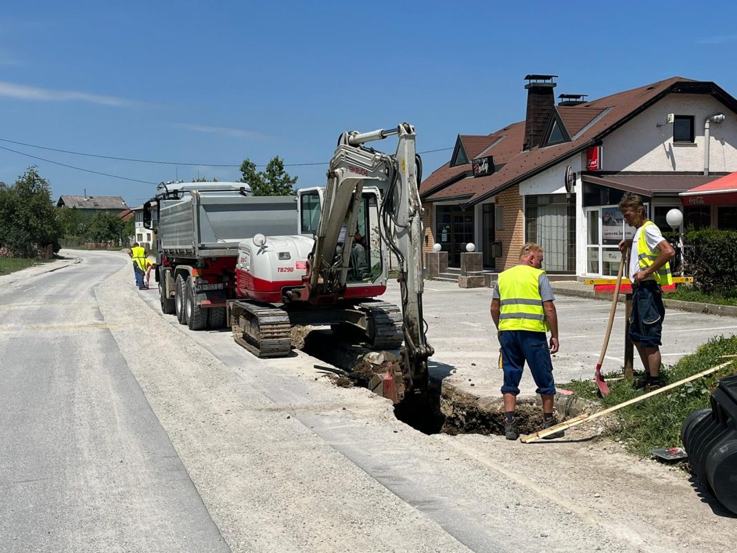 sanacija ceste Hrenice  - bivša Dona Gornja Stubica