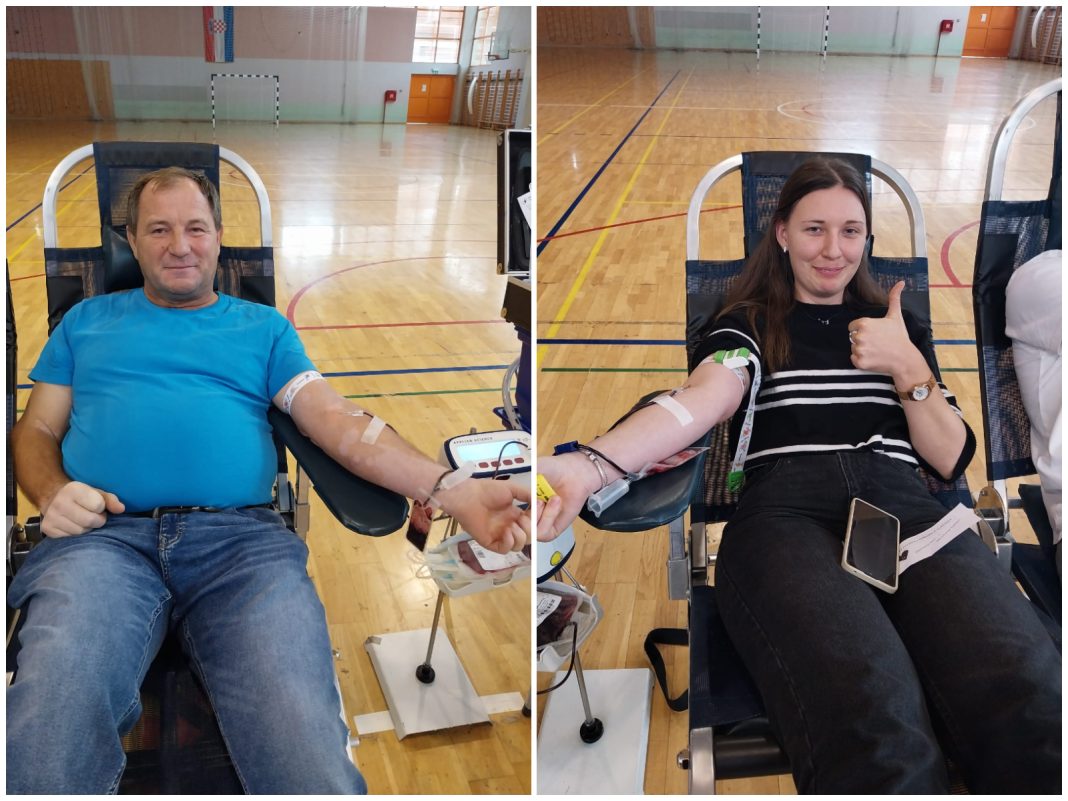 darivanje krvi SŠ Zabok