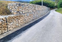 Završeni radovi na potpornom zidu u Topličkoj ulici u Jakovlju