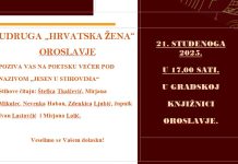Dođite u Oroslavje na poetsku večer “Jesen u stihovima”